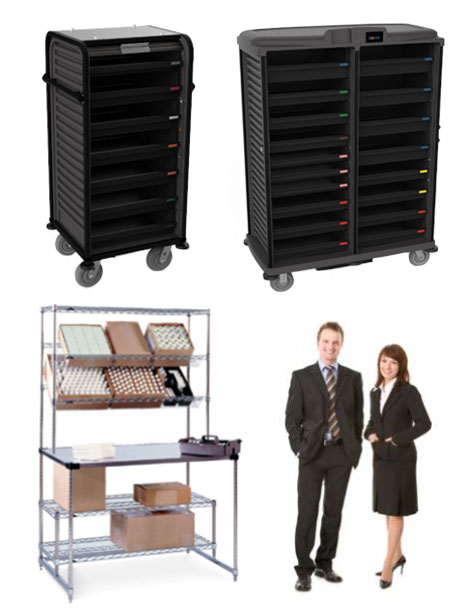 Boutique Service Solution, including 20S Boutique Cart, 56R Reserve Cart, Centralized Amenities and Equipment Programming by Hostar International.