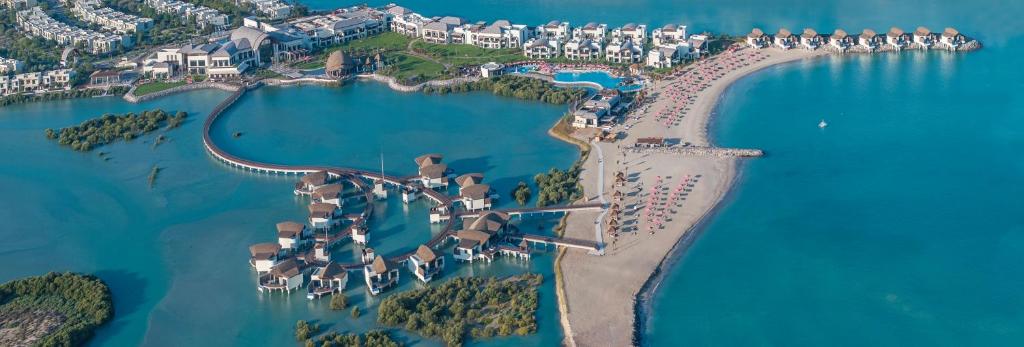 Anantara Mina Al Arab Ras Al Khaimah Hotel aerial view.