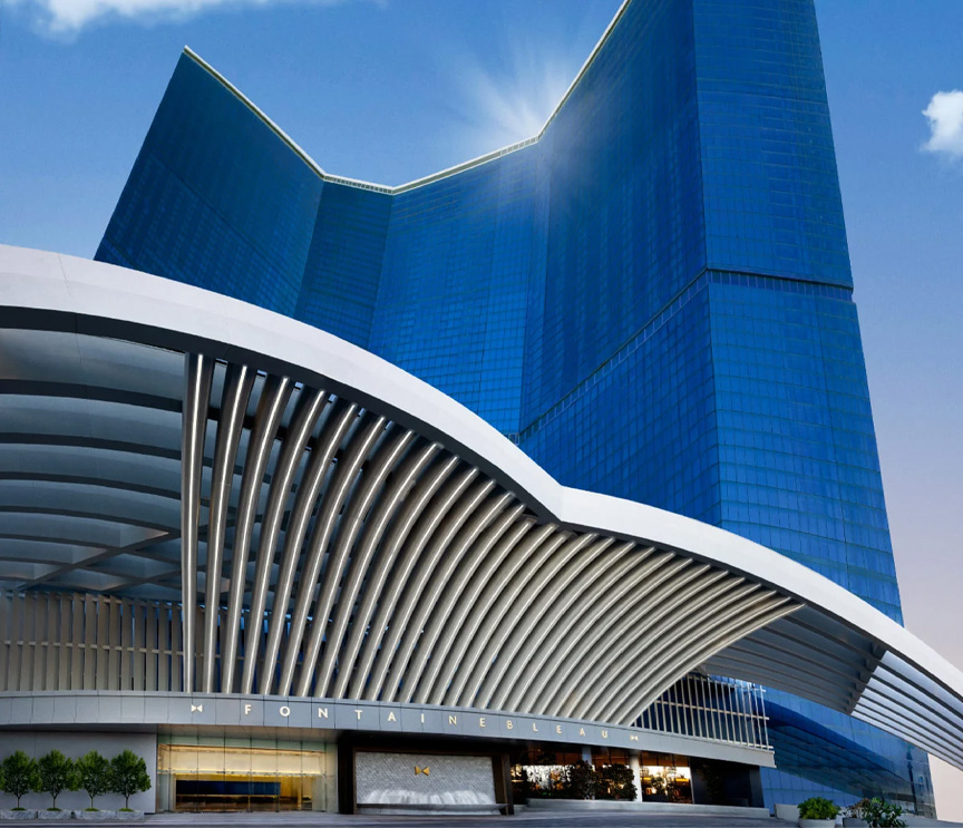 Fontainebleau Las Vegas Hotel exterior.