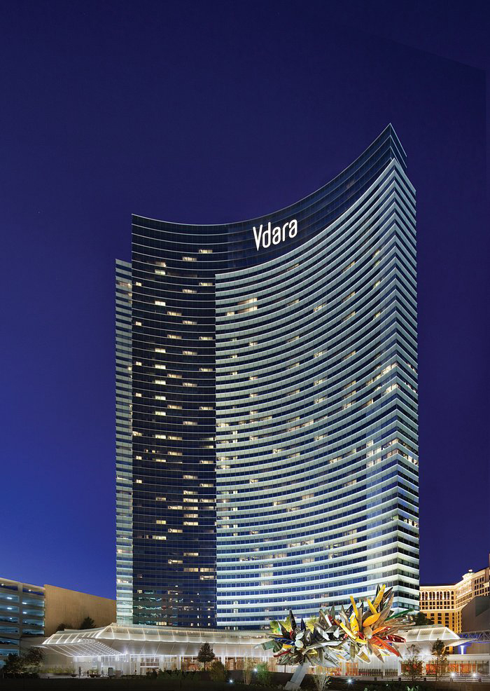 Vdara Hotel & Spa exterior.